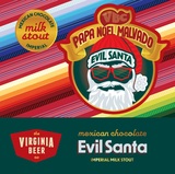Virginia Beer Co. Mexican Chocolate Evil Santa beer