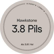 Hawkstone Pils beer Label Full Size