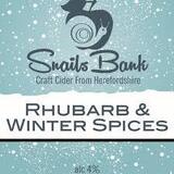 Tumbledown Cider Winter Spiced Rhubarb Cider beer