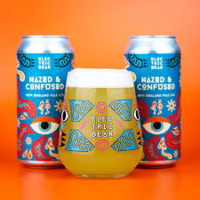 Electric Bear Hazed & Confused (V) beer Label Full Size