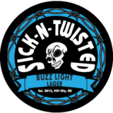 Sick N Twisted Buzz Light Lager beer