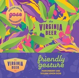 Virginia Beer Co. Friendly Gesture beer