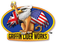 Griffin Cider Works Afterburner beer Label Full Size