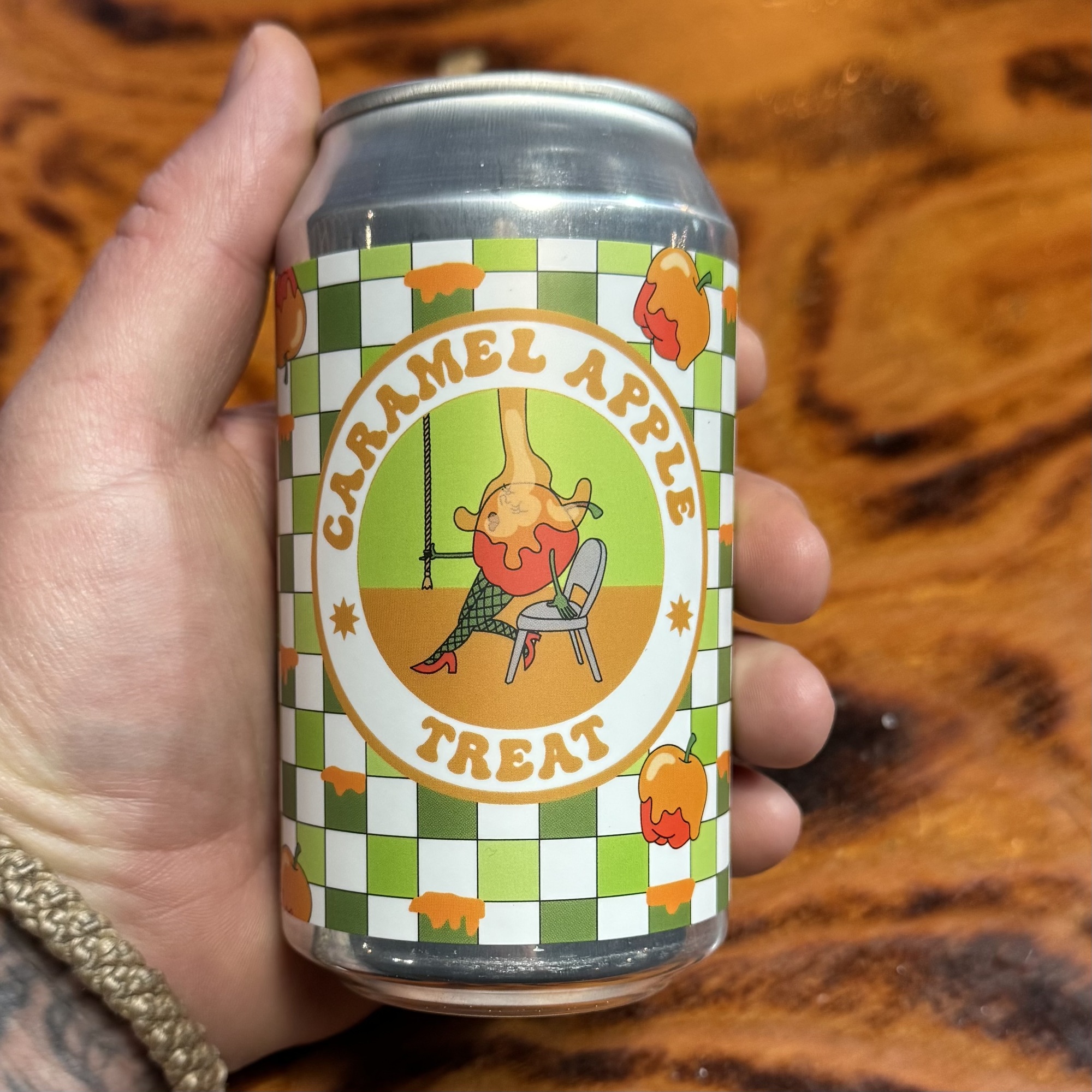 Prairie Carmel Apple Treat beer Label Full Size