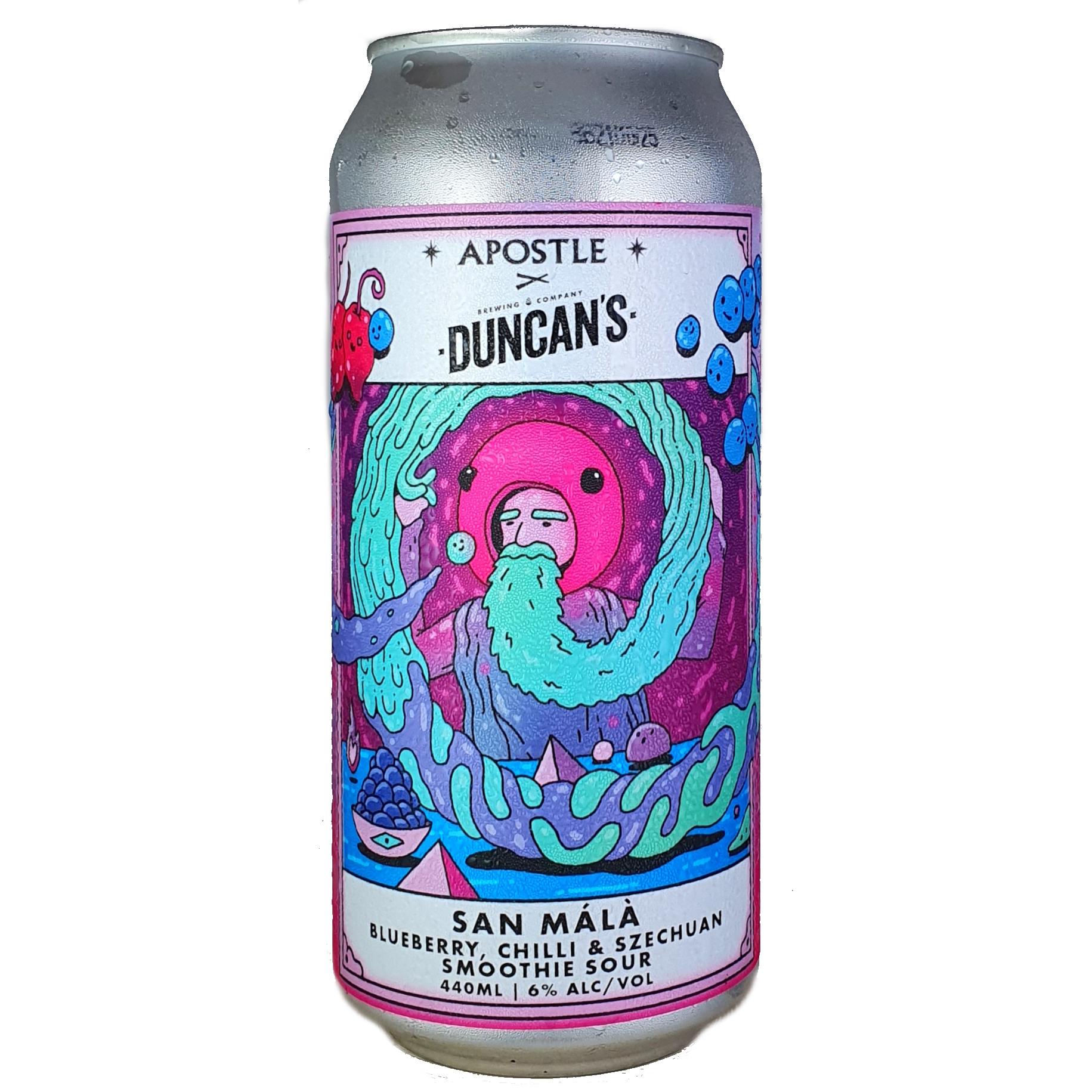 Duncan's  San Mala beer Label Full Size