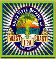 Green Flash West Coast White IPA beer Label Full Size
