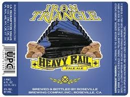 Roseville Heavy Rail beer Label Full Size