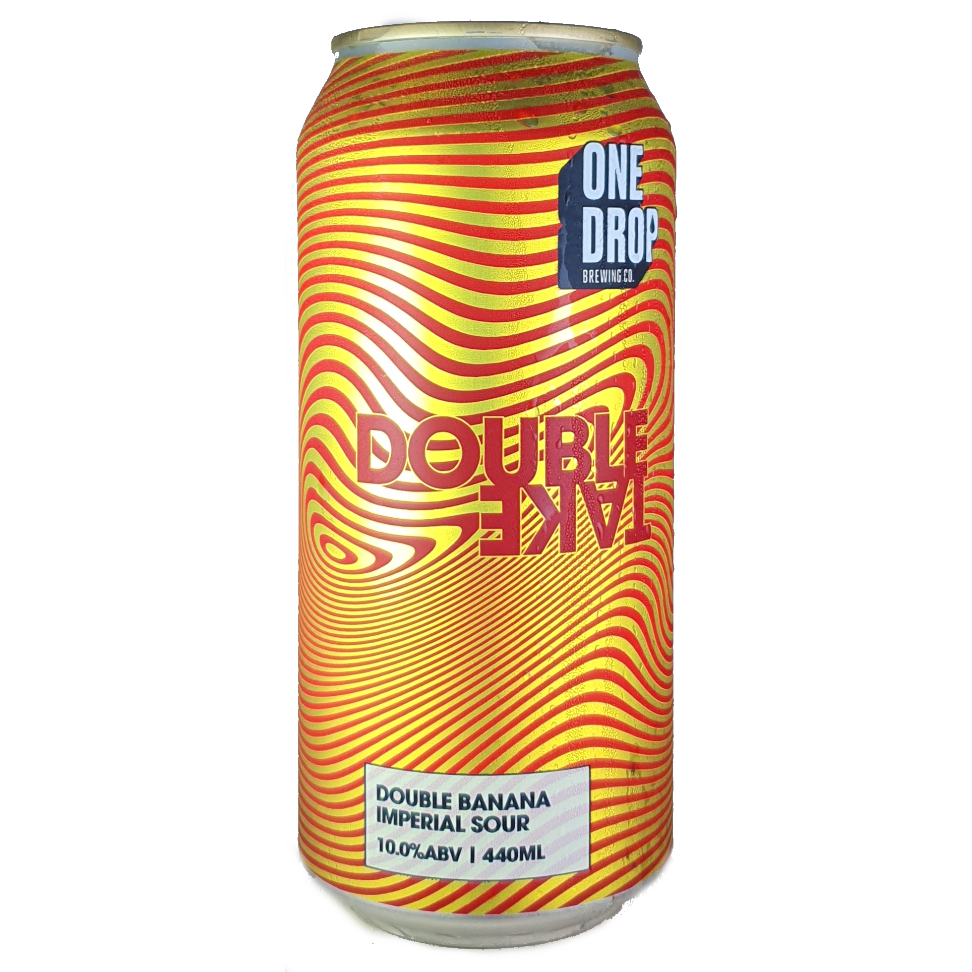 One Drop Double Take Double Banana beer Label Full Size