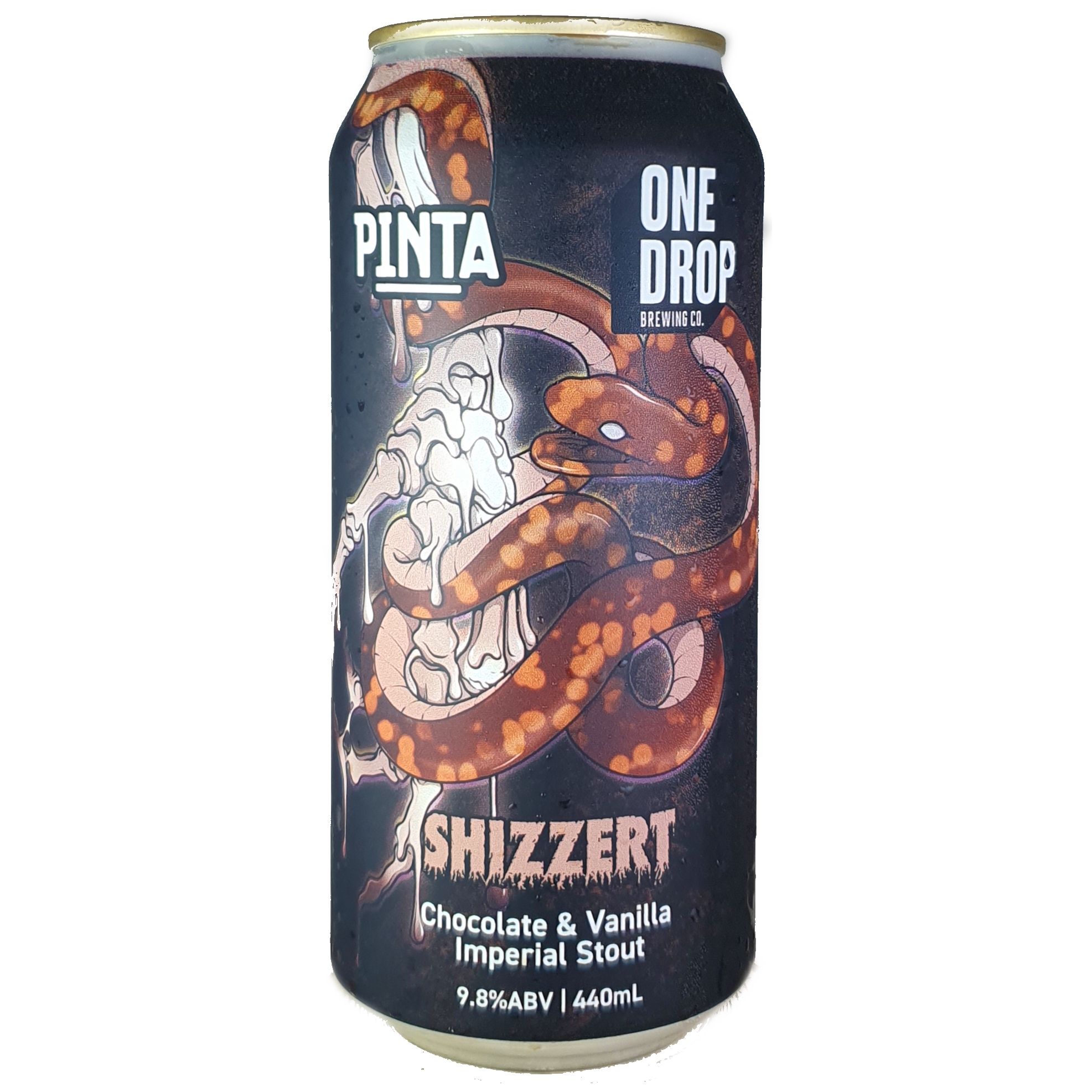 One Drop Shizzert beer Label Full Size