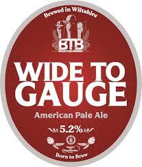 Broadtown Wide To Gauge (GF) (Vg) beer Label Full Size
