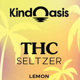 Kind Oasis Lemon Fader Delta 9 THC Seltzer beer