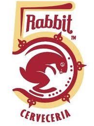5 Rabbit Tutti Frutti (Au-Rutti) Cask Ale beer Label Full Size