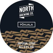 North + Põhjala Imperial Stout beer Label Full Size