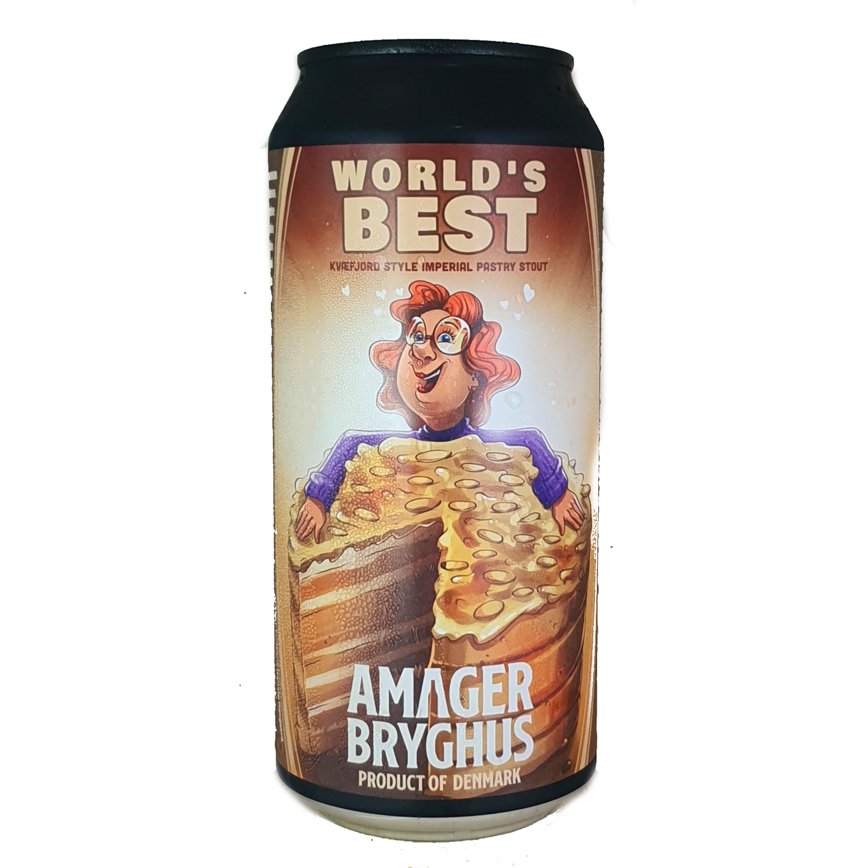 Amager World's Best beer Label Full Size
