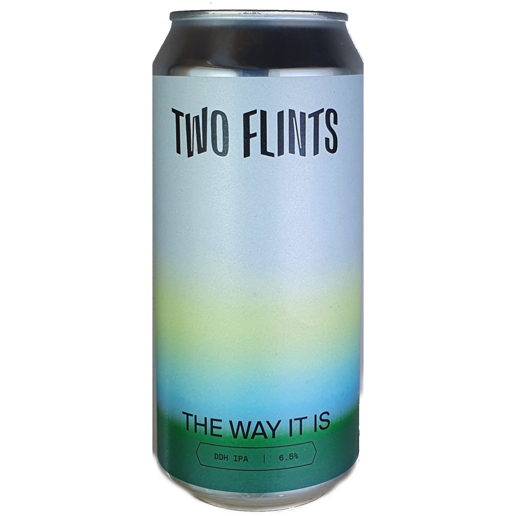 Two Flints The Way It Is beer Label Full Size