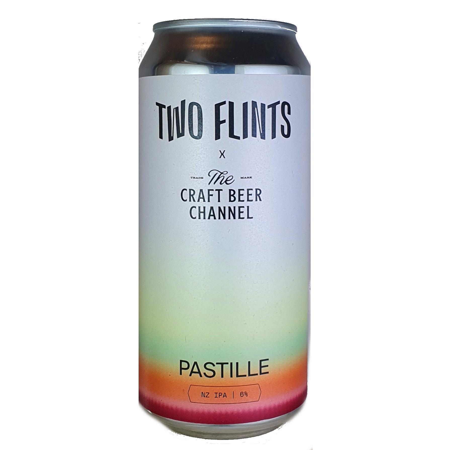 Two Flints Pastille beer Label Full Size