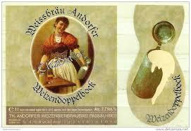 Andorfer Claudiator Weizenbock beer Label Full Size