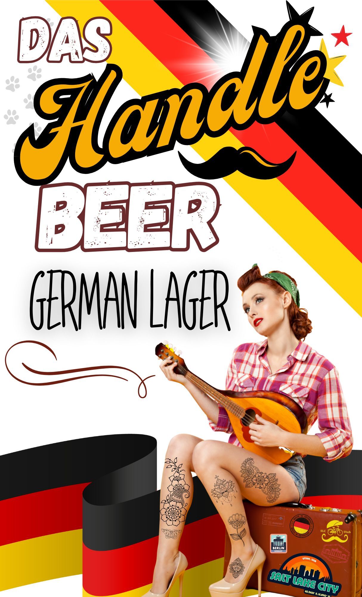 Sancho Brewing Co. Das Handle Beer beer Label Full Size