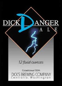 Dick's Danger Ale beer Label Full Size