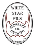 Redbeard Brewing White Star Pils beer