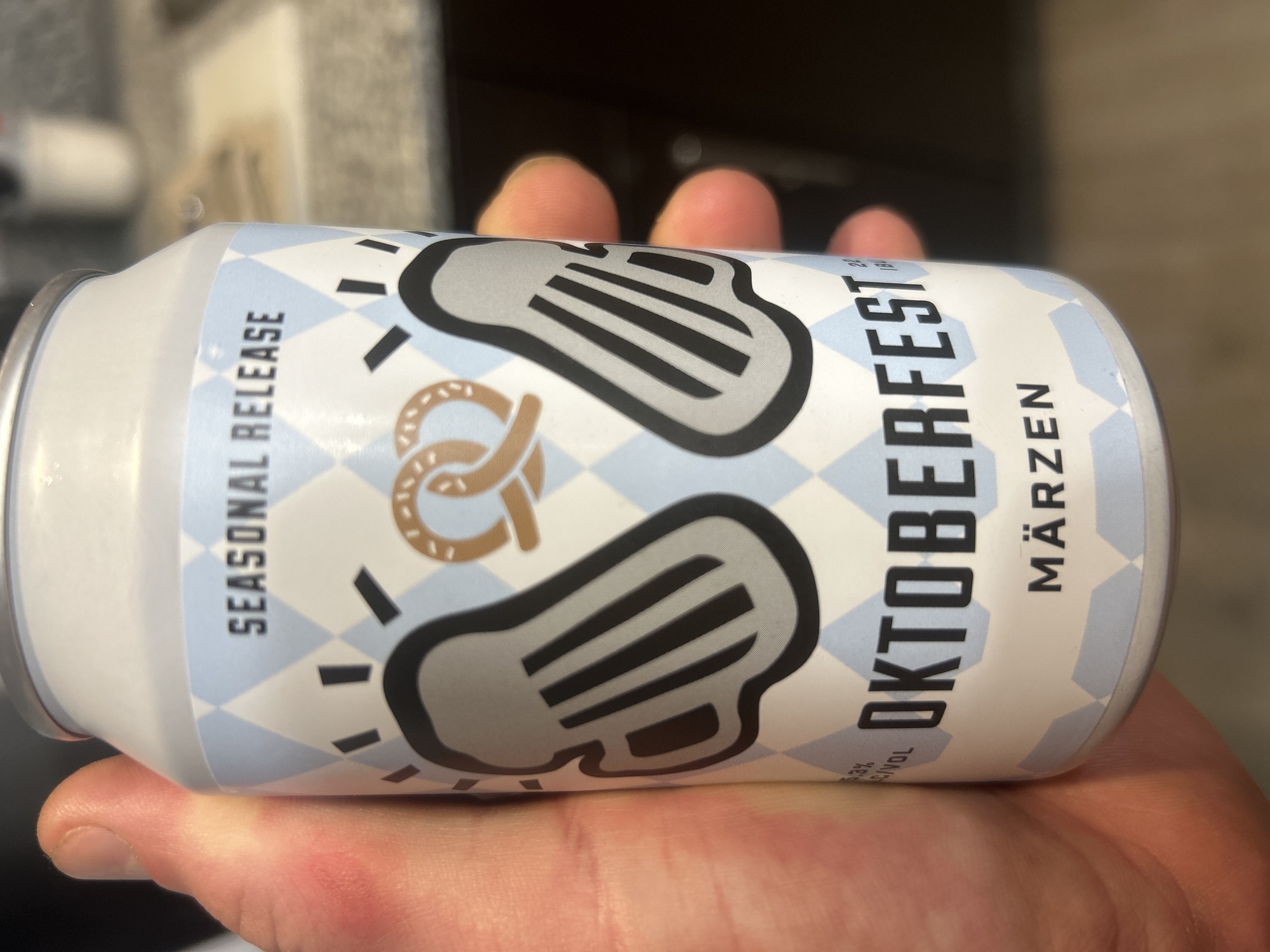 11 Below Oktoberfest Marzen beer Label Full Size