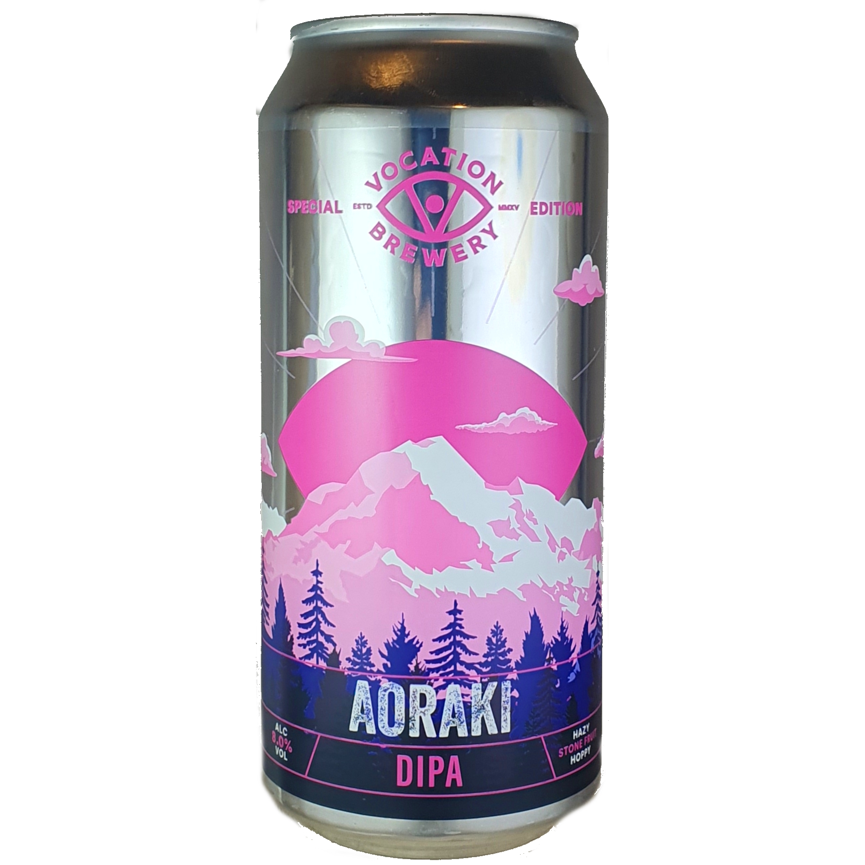 Vocation Aoraki beer Label Full Size