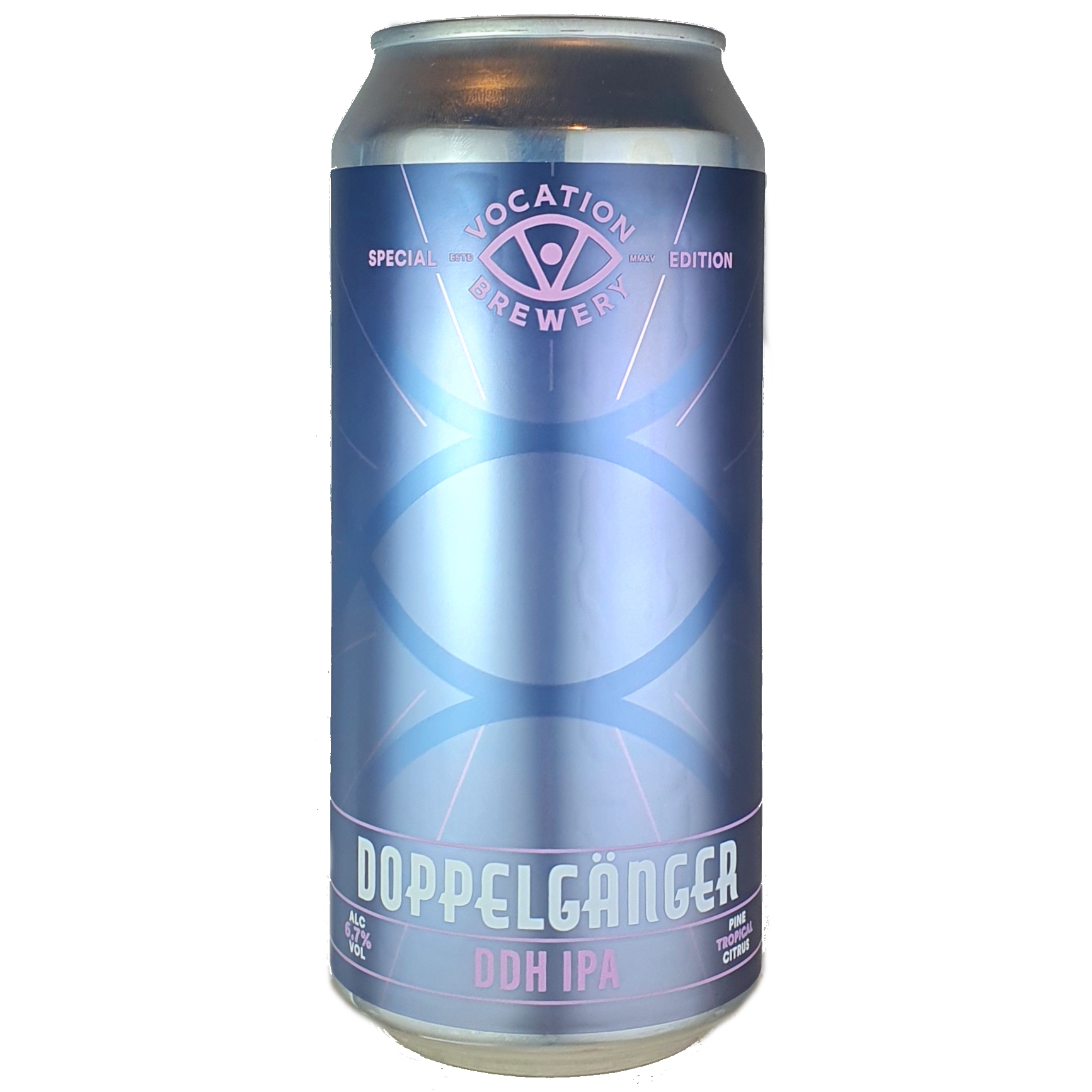 Vocation Doppelganger beer Label Full Size