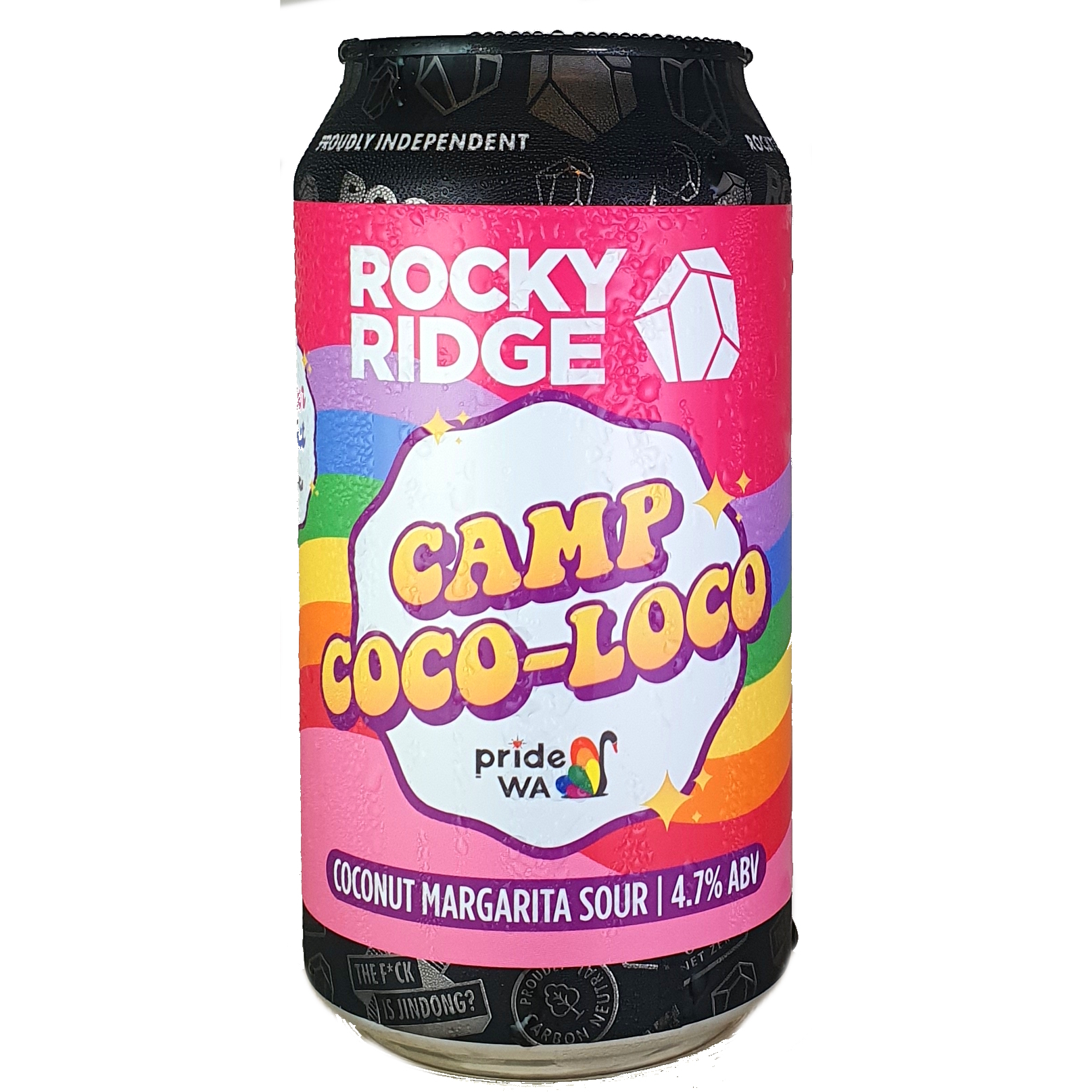 Rocky Ridge Camp Coco Loco beer Label Full Size