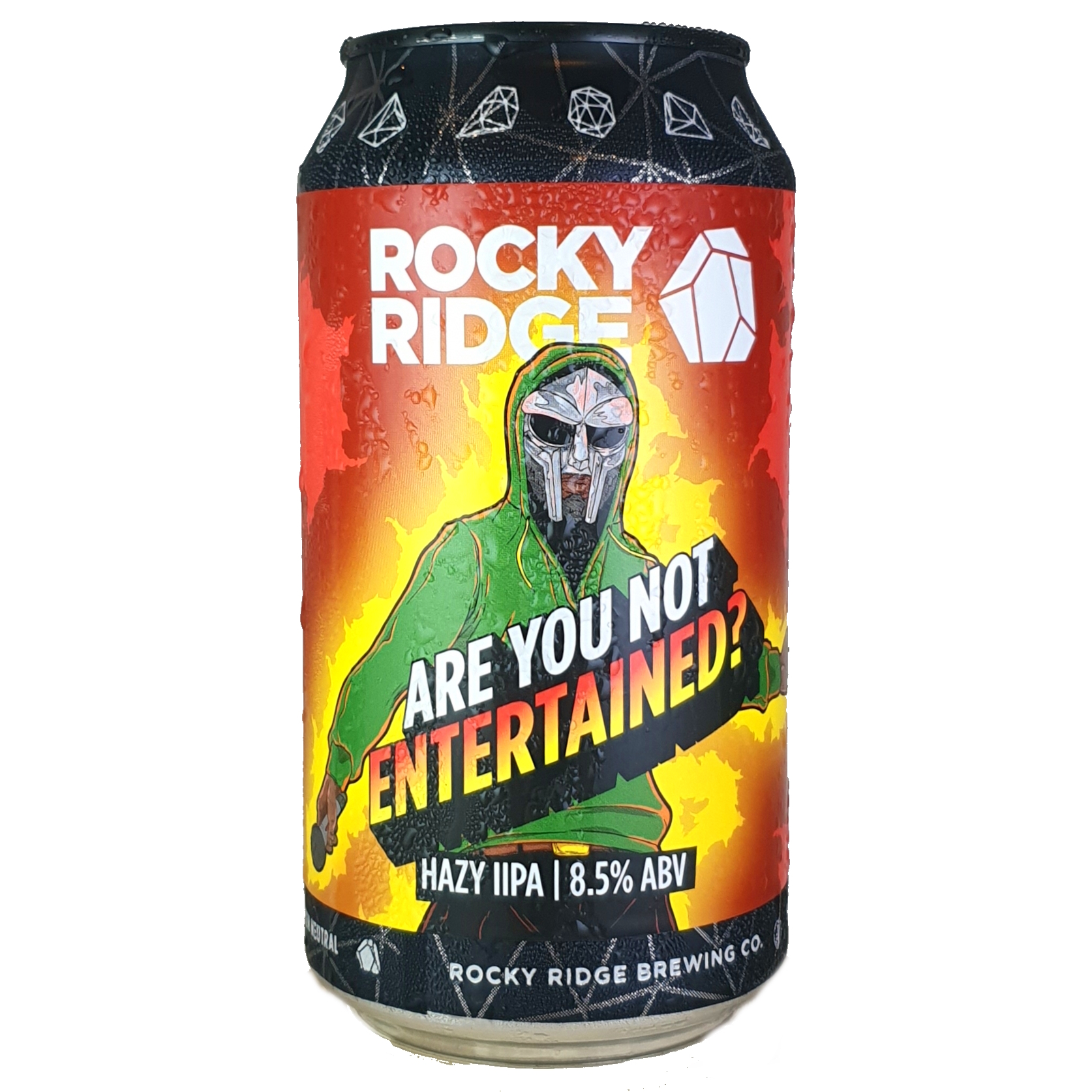 Rocky Ridge Are You Not Entertained!? beer Label Full Size