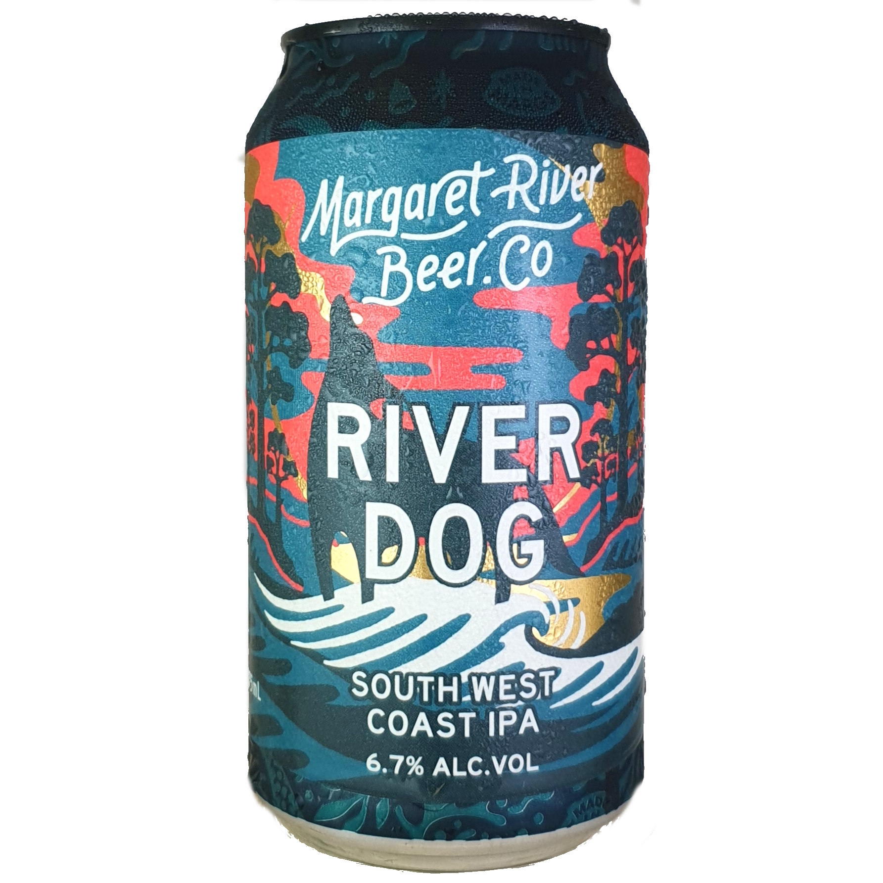 Margaret River River Dog beer Label Full Size