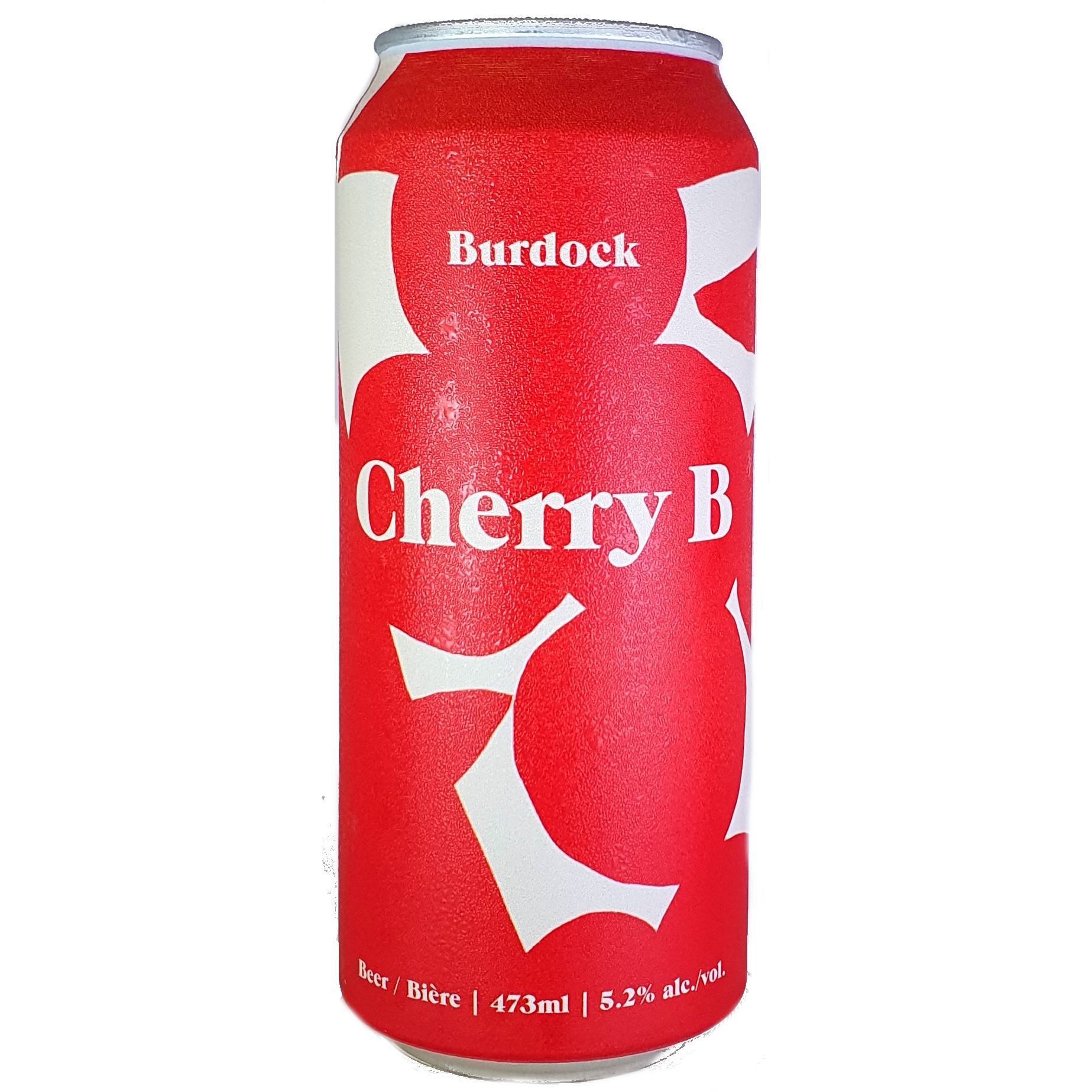 Burdock Cherry B beer Label Full Size