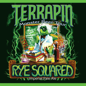 Terrapin Rye Squared beer Label Full Size