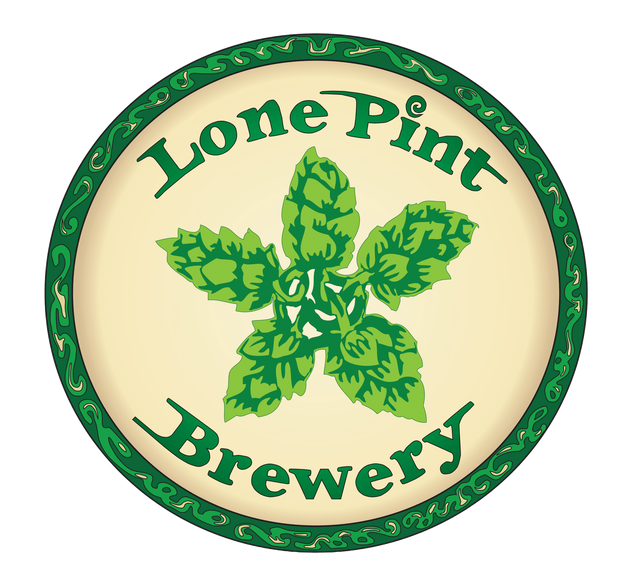 Lone Pint Brewer’s Select Black IPA beer Label Full Size