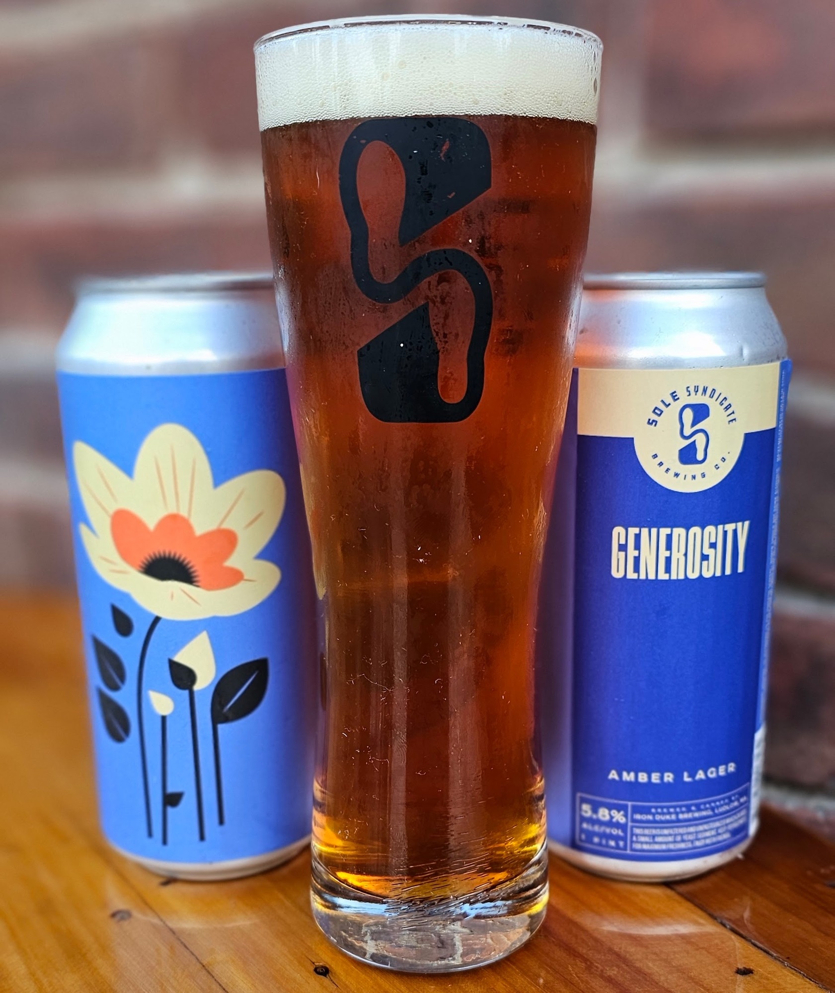Sole Syndicate Generosity beer Label Full Size