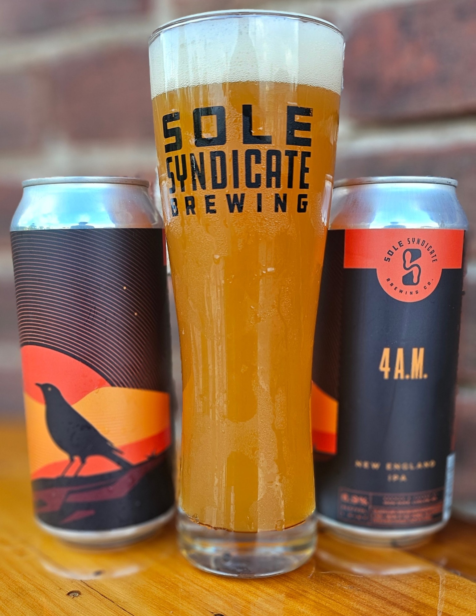 Sole Syndicate 4 A.M. beer Label Full Size