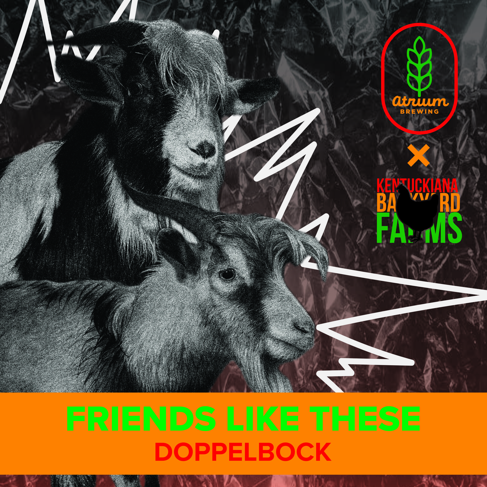Atrium Friends Like These beer Label Full Size