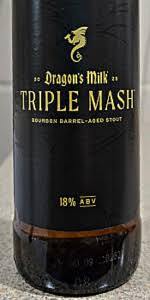 New Holland Dragons Milk Reserve Triple Mash 2025 beer Label Full Size