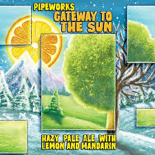 Pipeworks Gateway to the Sun beer Label Full Size