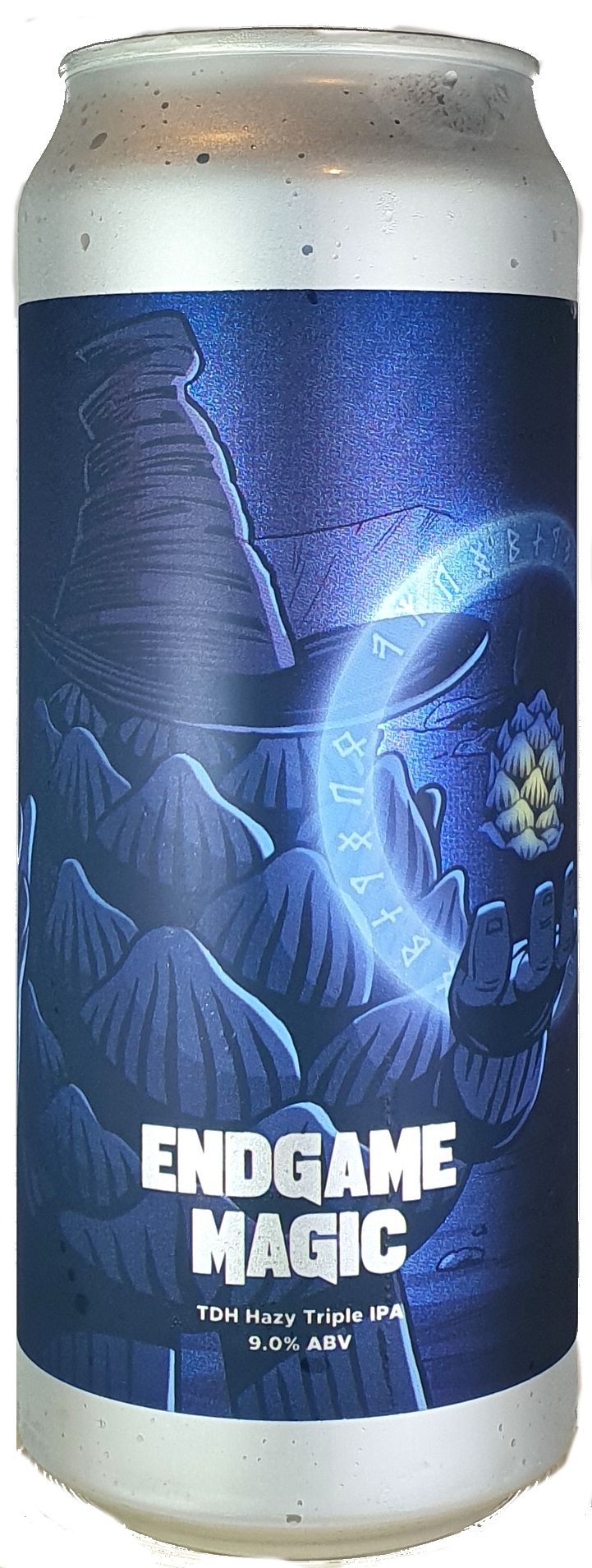 WCB Endgame Magic beer Label Full Size