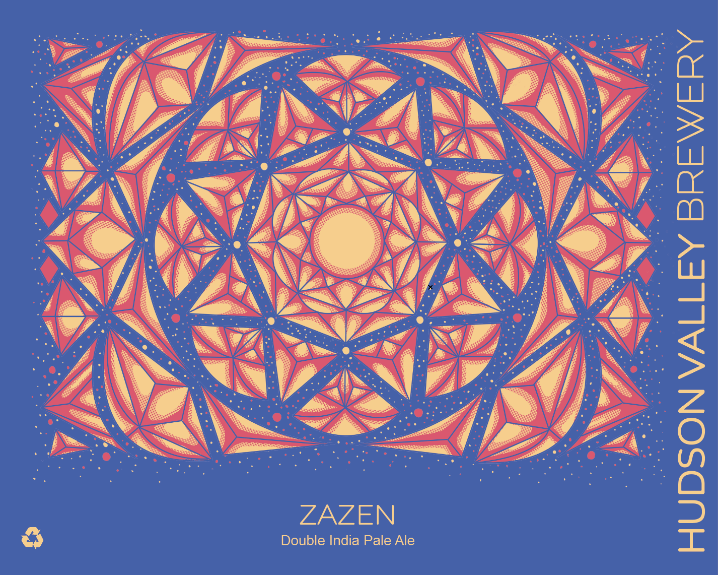Hudson Valley Zazen beer Label Full Size