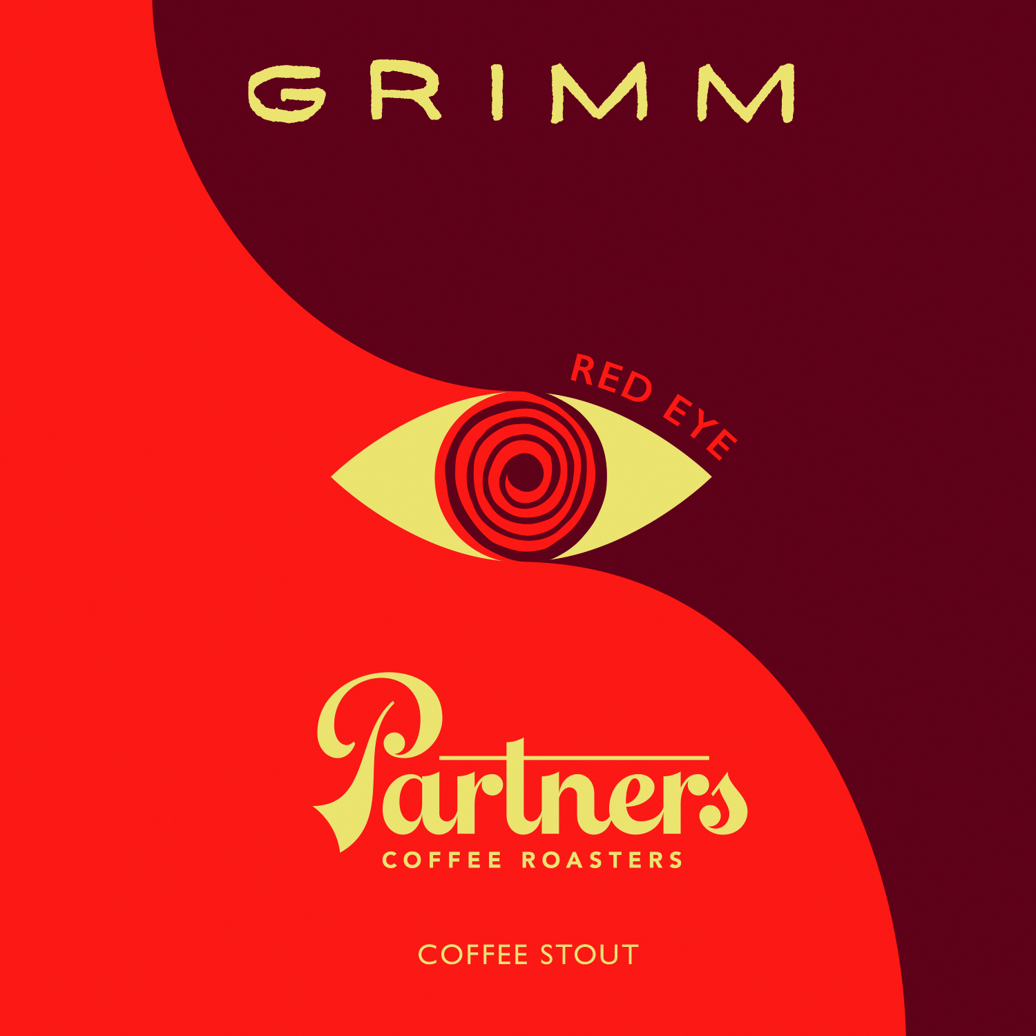 Grimm Red Eye beer Label Full Size