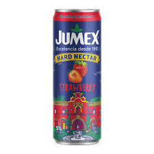 Jumex Hard Nectar Strawberry beer Label Full Size