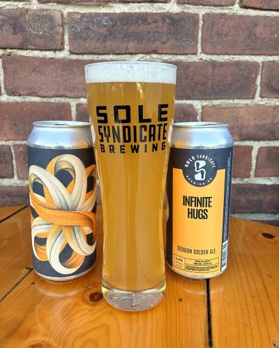 Sole Syndicate Infinite Hugs beer Label Full Size