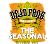 Dead Frog Citrus Wit beer Label Full Size