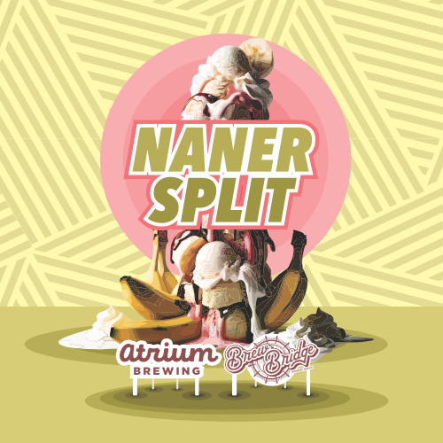Atrium Naner Split beer Label Full Size