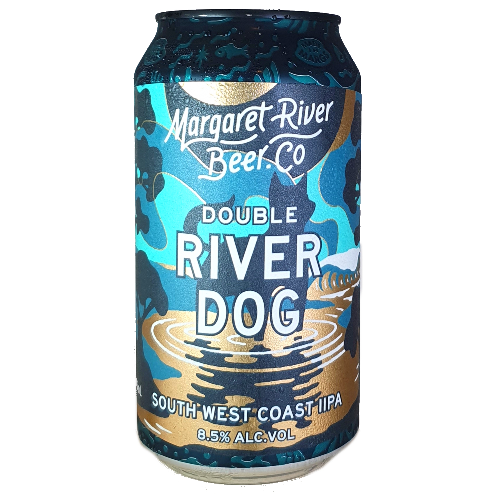 Margaret River Double River Dog beer Label Full Size