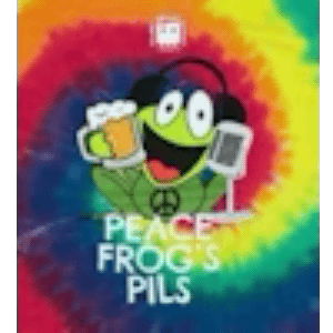 Freetail Super Peace Frog Pils beer Label Full Size