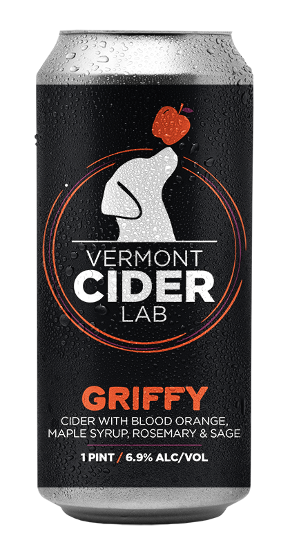 VT Cider Lab Griffy beer Label Full Size
