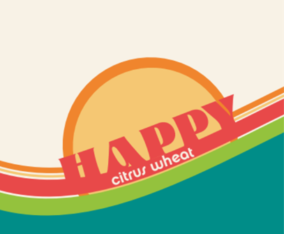 Big Lake Happy beer Label Full Size