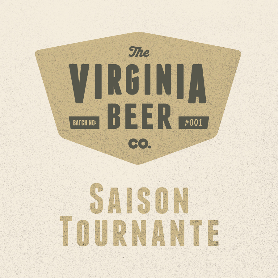 Virginia Beer Co. Say Less beer Label Full Size
